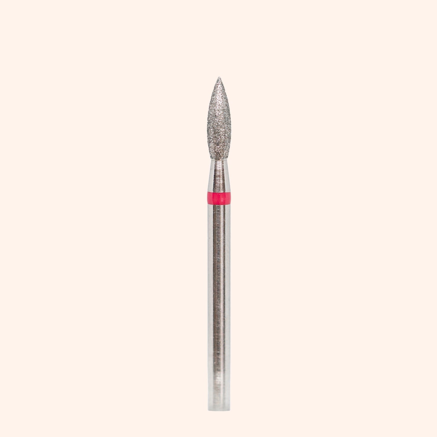 Diamond Nail Drill Bit Red Flame 2.3-8.0F (#130)- KMIZ